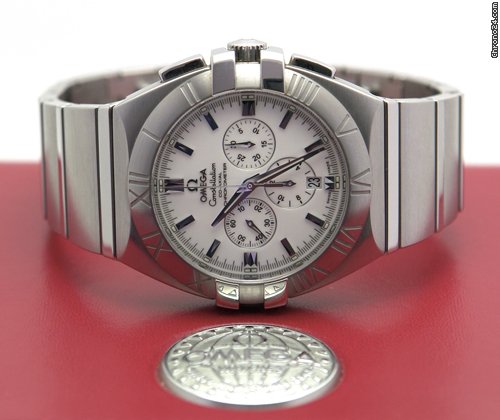 Omega Constellation Co-Axial Double Eagle Chronograph watches