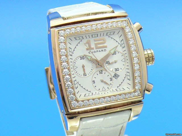 Chopard TWO O TEN LADY CHRONOGRAPH 750K/Gold watches