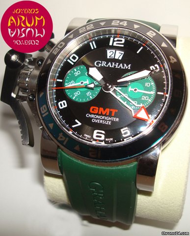 Graham Chronofighter Oversize GMT watches