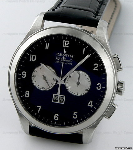 Zenith Grande Class Black Chronograph watches