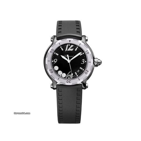 Chopard Uhren Happy Sport Ceramic, Damenuhr, 288507-9008 watches