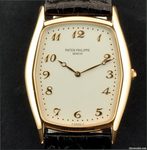 Replica Patek Philippe 18k R/G Extra Flat Gondolo B&P 3842R Watch
