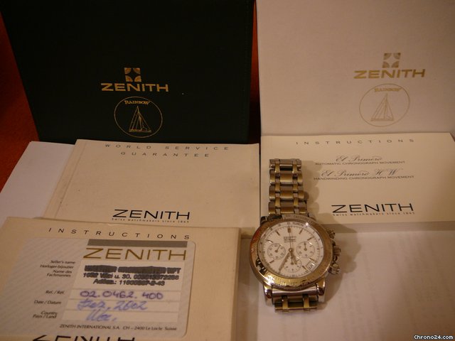 Zenith Rainbow Chronograph watches