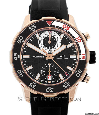 IWC Aquatimer Chronograph 18 kt. Rotgold - 3769 - 03 watches