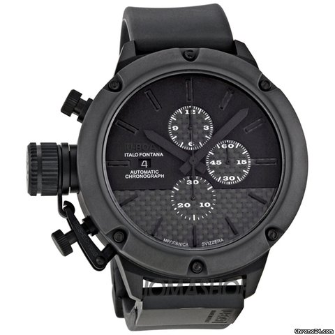 U-Boat Classico Chronograph Automatic Black Titanium Mens Watch 6234 watches