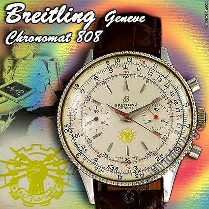 Breitling Chronomat 808 Sondermodell Oberst Gamal Abdel Nasser watches