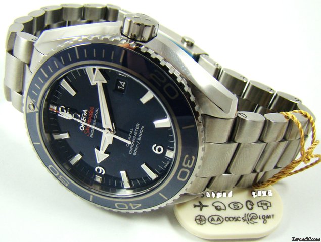 Omega Seamaster Planet Ocean Liquidmetal Titanium 45.5mm watches