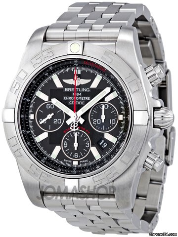 Breitling Chronomat B01 Flying Fish Black Dial Automatic Mens Watch AB011010-BB08SS watches