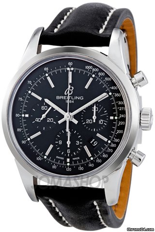 Breitling Transocean Chronograph Mens Watch AB015212-BA99BKLD watches