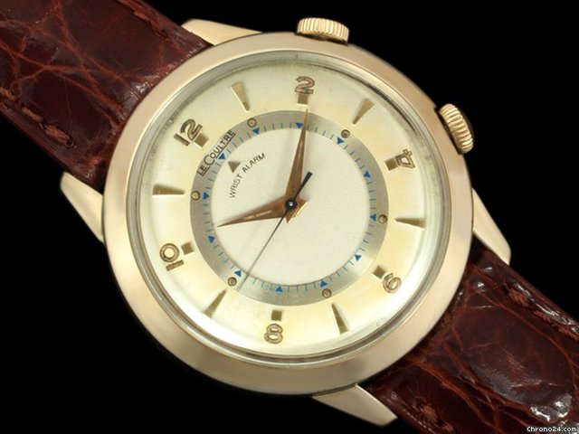 Jaeger-LeCoultre 1956 JAEGER-LECOULTRE VINTAGE Mens Memovox WRIST ALARM - 10K watches