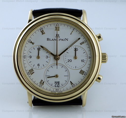 Blancpain Villeret Chronograph 34mm YG watches