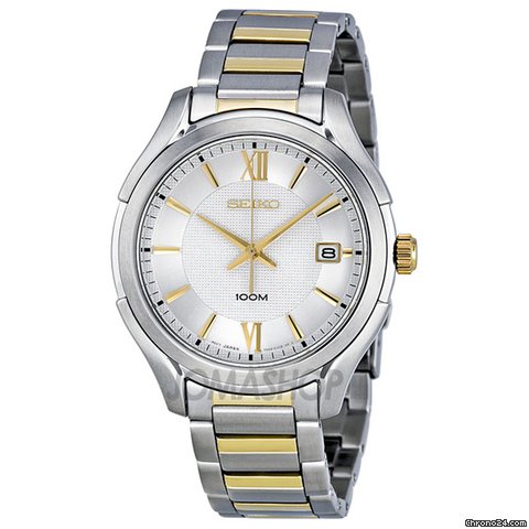 Seiko Sport Light Blue Dial Stainless steel Mens Watch SGEF71 watches