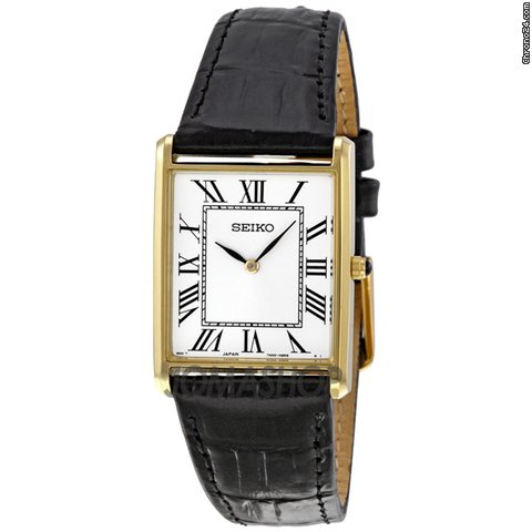 Seiko Silver Dial Gold-tone Ladies Watch SFP608 watches