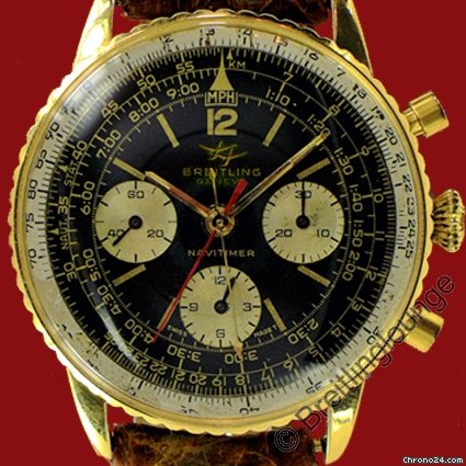 Breitling Navitimer 806 Rattrapante 18 Kt Gold Split Second watches