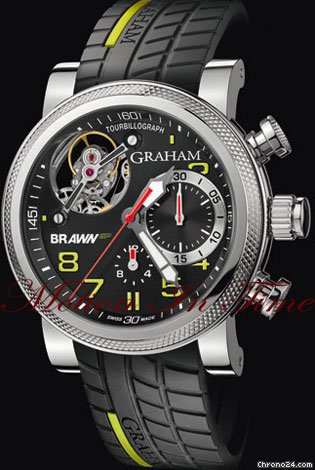 Graham Tourbillograph Trackmaster "Brawn GP" Formula One Tourbillon watches