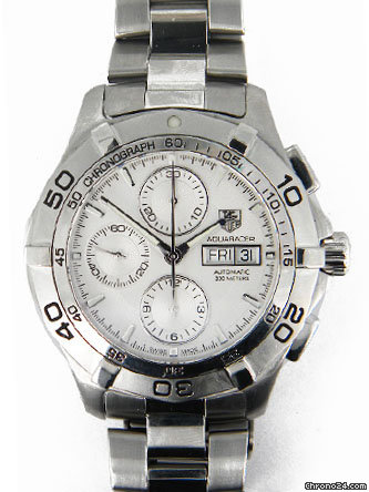 TAG Heuer stainless steel Aquaracer watches