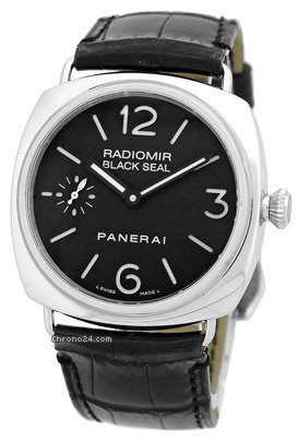 Panerai Gent's Stainless Steel PAM183 Radiomir Base Black Seal Strapwatch watches