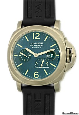 Panerai Gent's Titanium 44mm PAM 93 Luminor Marina Power Reserve watches