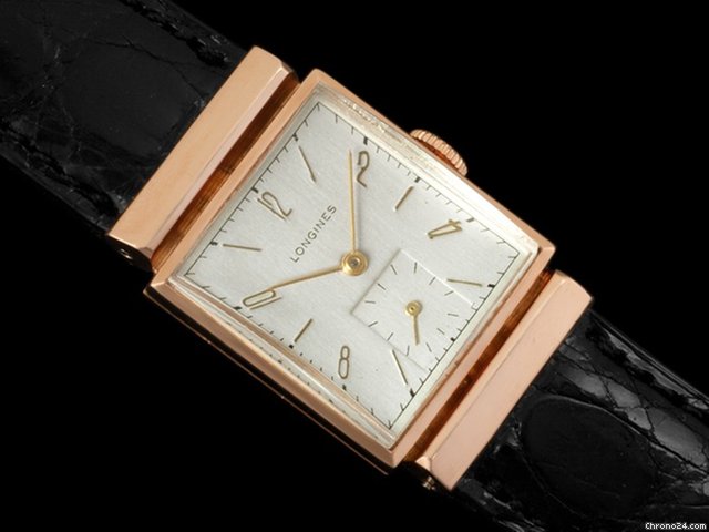 Longines 1942 Vintage LONGINES Mens Midsize Watch - 14K Rose GOLD watches