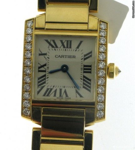 Cartier TANK FRANCAISE Gold watches