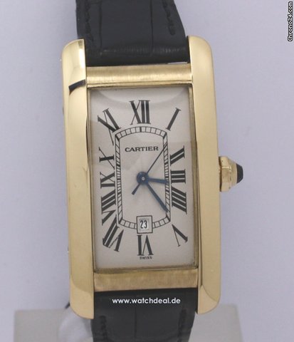 Cartier Tank Americaine 18Kt.Automatik ¡ä99 EU 28x40mm watches