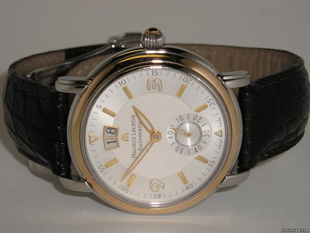 Maurice Lacroix Masterpiece Grand Guichet. Gold/steel watches