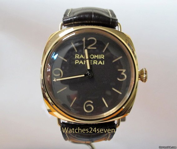 Panerai PAM 379 Radiomir 3 day Rose Gold Oro Rossa Special Edition 47 mm: Retail watches