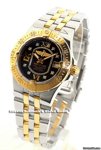 Breitling Starliner Dame Stahl/Gold Diamanten (ungetragen) watches