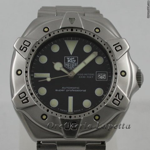 TAG Heuer Super Professional 1000 metri watches