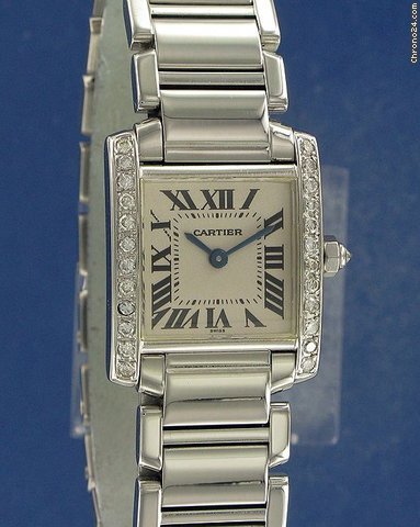 Cartier Tank Francaise Diamonds watches