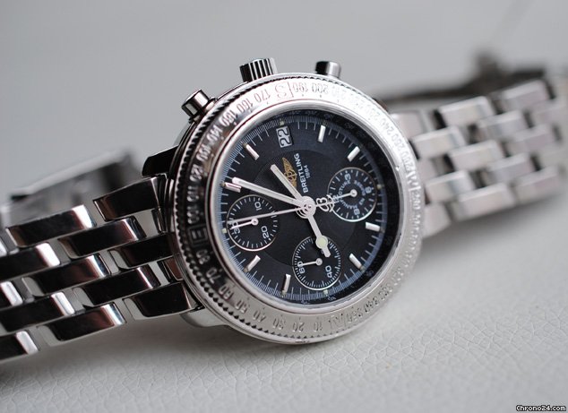 Breitling Longitude Astromat sportliche Edelstahl Herrenuhr watches