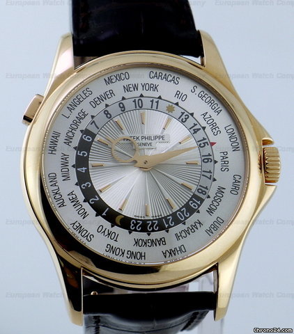 Patek Philippe World Time 18K RG 5130R watches