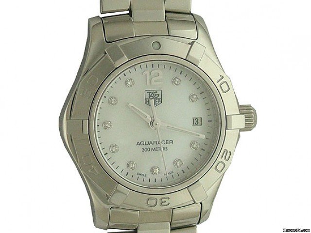 TAG Heuer Aquaracer Lady Perlmutt Diamond 27mm watches