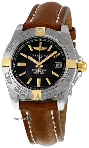 Breitling Galactic 32 Black Stainless Steel Leather Ladies Watch B71356L2-BA11BR watches