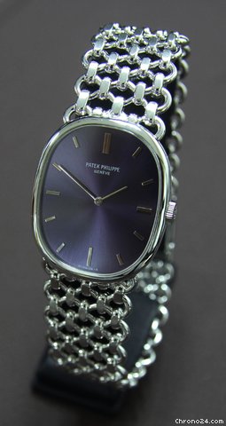 Patek Philippe Ellipse 18k White Gold Exceptional Nos Watch watches
