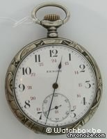 Zenith BEAUTIFUL SILVER ART NOUVEAU POCKET WATCH watches