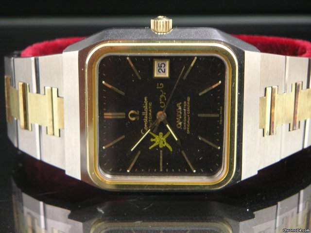 Replica Omega Costellation logo Oman Watch