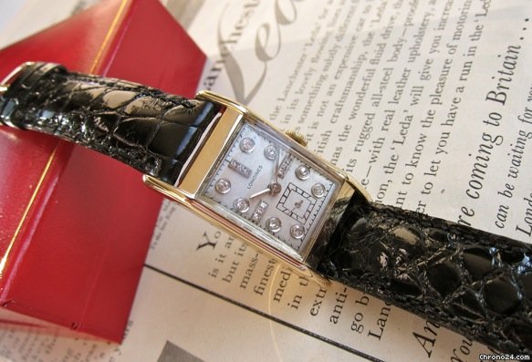 Longines vintage Or 14K/ Diamants watches