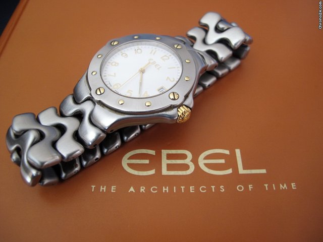 Ebel SportWave Stahl/Gold Herrenuhr watches