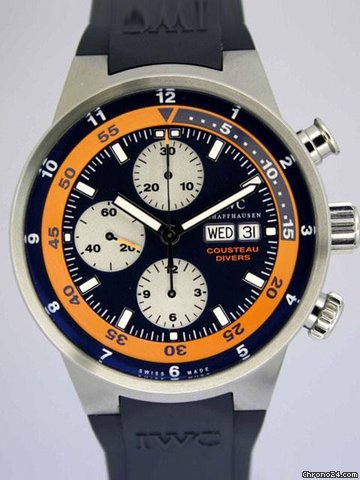 IWC Acquatimer Crono Cuosteau Ref 378101 watches