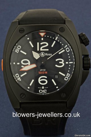 Bell & Ross Marine BR 02 Carbon watches