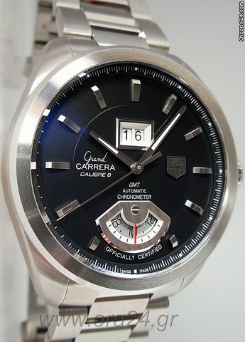 TAG Heuer Grand Carrera Calibre 8 Grand Date GMT watches