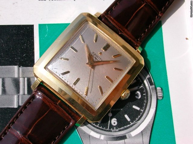 Zenith : Carree Automatik in 18kt 60er Jahre watches