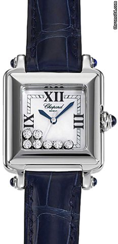 Chopard Happy Sport Classic Square 7 Floating Diamonds watches