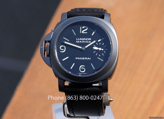 Panerai PAM 26 K Luminor Marina Destro w PVD Special Edition 44 mm watches