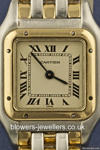 Cartier "Three Row" Panthere watches