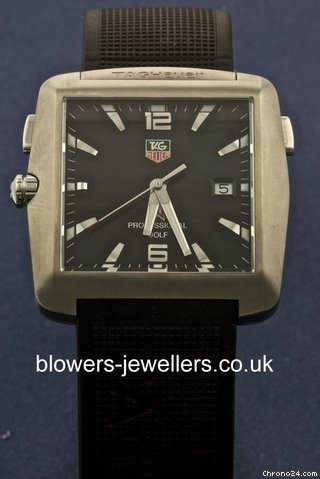 TAG Heuer Tiger Woods Professional Golf Watch WAE1111 watches
