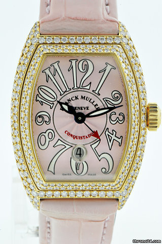 Franck Muller Conquistador Lady Diamanten watches