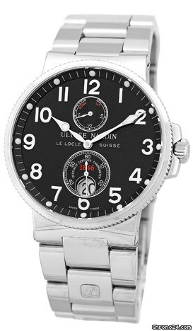 Ulysse Nardin Gent's Stainless Steel 1846 Maxi Marine Chronometer watches