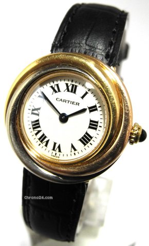 Cartier TRINITY LADY REF 2357 18 KT GOLD QUARTZ watches